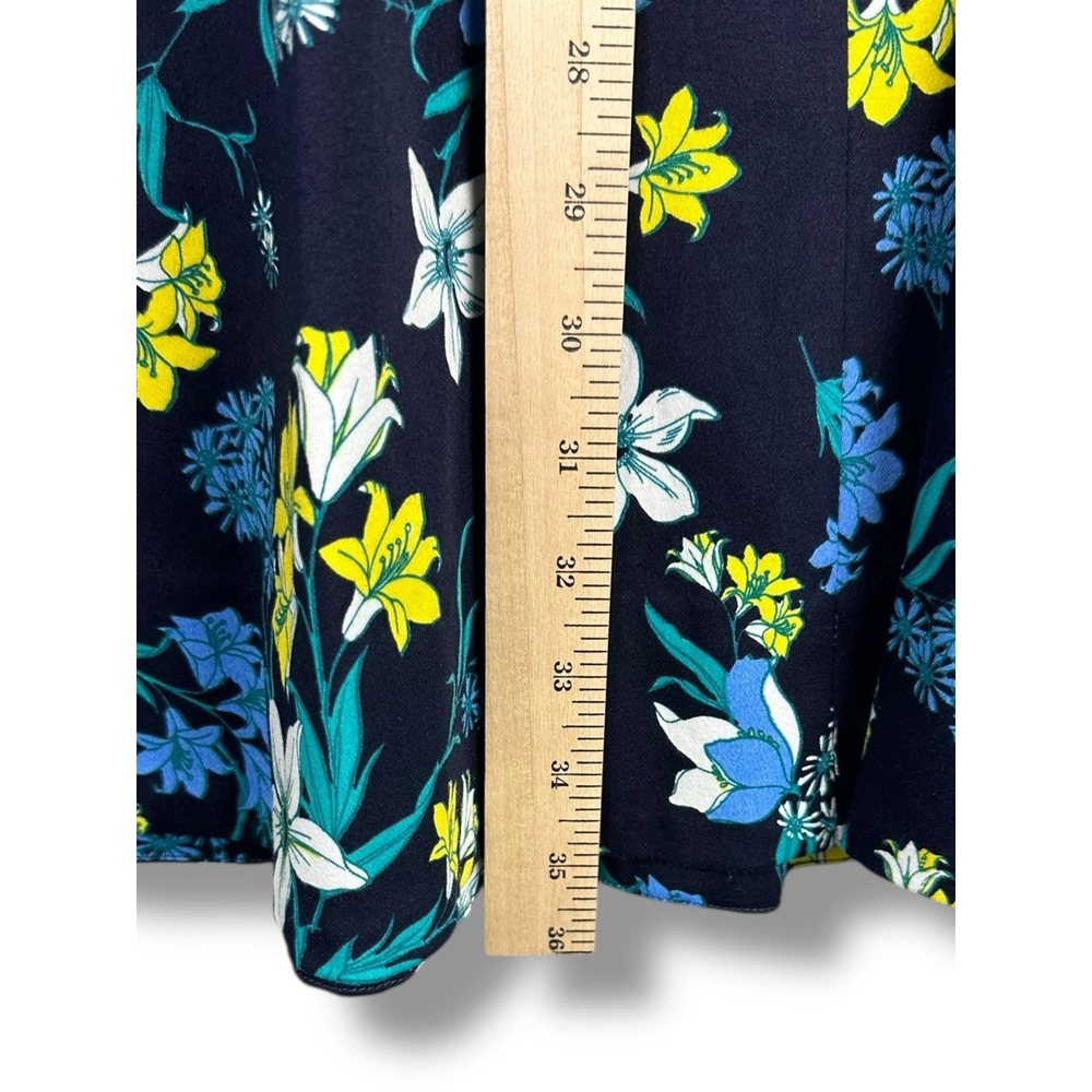 Draper James Elliston Dress Womens 4 Floral Fit & Flare Sleeveless Preppy Brunch - Picture 7 of 7